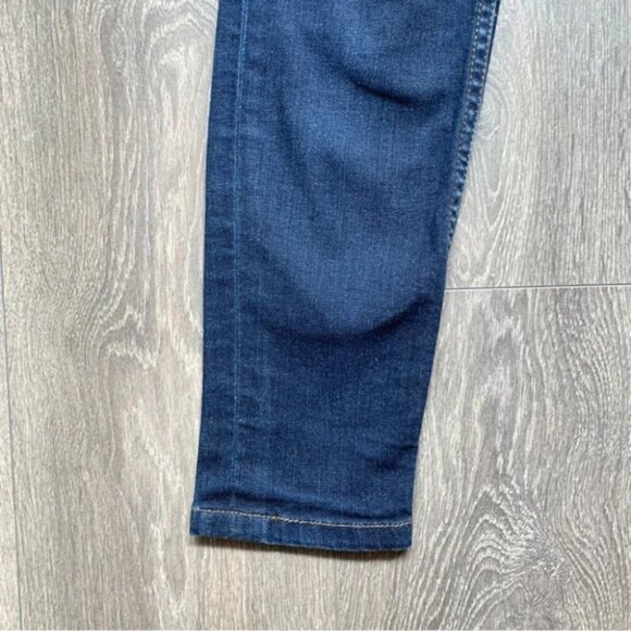 Acne Studios Kex Soft Raw Straight Leg Skinny Jeans Dark Wash Low rise Size 27 - Picture 9 of 15